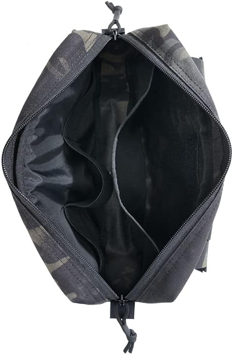 EXCELLENT ELITE SPANKER Tactical Drop Dump Pouch Molle Tool Pouch with Hook &amp Loop Carrying Kit Bag for Tactical Vest Chest Rig