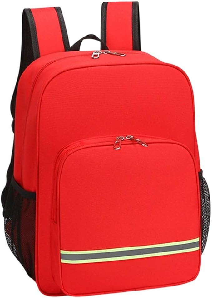 Waterproof Empty First Aid Backpack Emergency Medical Backpacks Belongings Bag First Responder Bag Survival Bags for Hiking and Outdoor