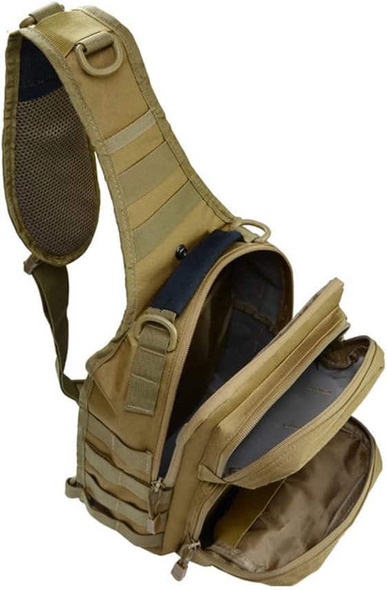 Outdoor Sports Hiking Sling Bag Shoulder Pack Camouflage Tactical Molle Chest Bag