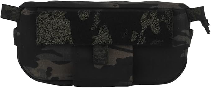 Tactical Sub Abdominal PouchDual-Purpose Dangler Drop Pouch with Tourniquet HolderTactial Vest Chest Rig Carrying Kit Bag