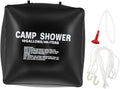 VICASKY 1set Solar Shower Bag for Outdoor Camping Portable Solar Heating Bag Mesh Pouch Glamping Essentials