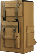 Camping Backpack Outdoor BackpacksMilitary Tactical BagOutdoor Travel Backpack for Climbing Camping Hiking Fishing Hunting Camping (Brown)