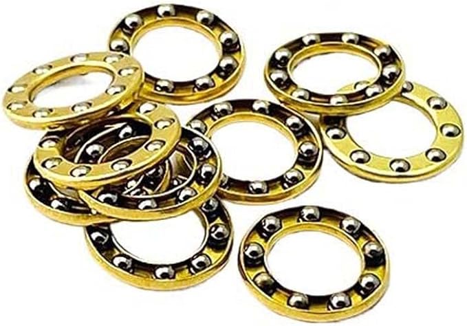 10 Pieces CNC Brass Flippers Fit for Outdoor Pocket Knives CNC Brass Washers DIY Accessory