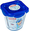 Pyrex 1451029 Tall Box with Lid 12 x 12 cm Glass Transparent 0.8 L