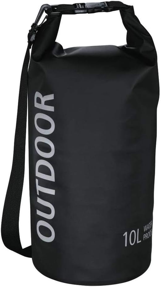 Hama Outdoor Bag (Waterproof) Black/Red 4-6 14 (36cm) Dry Bag
