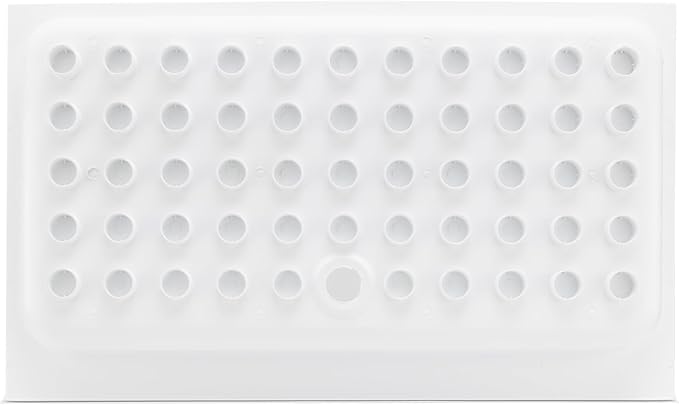 RecPro RV 40 x 24 White Shower Pan | Camper Shower Pan (Center Drain)