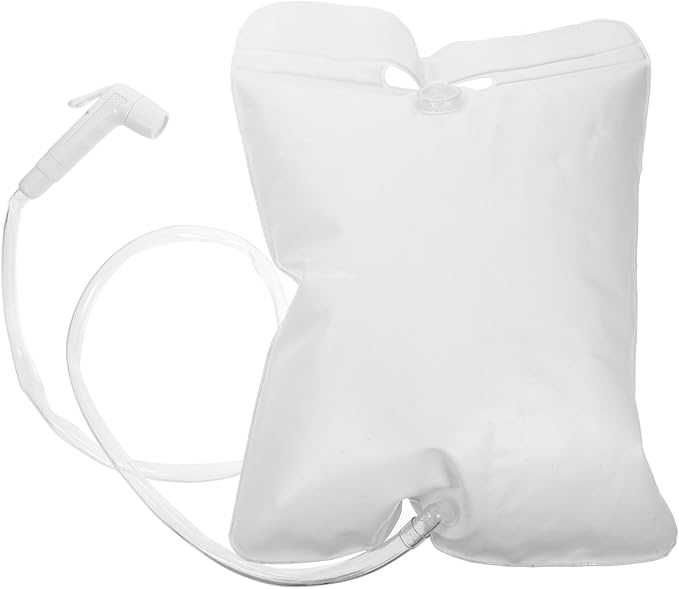 SUPVOX Portable Camping Shower Bag Outdoor Water Storage with Showerhead for Easy Use for Camping Hiking Beach Trips and Emergency Water Supply