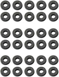 30 Pieces CNC Rubber Washer Gasket Replacements Fit for Kydex Sheath Knife Case DIY Accessory(Small)