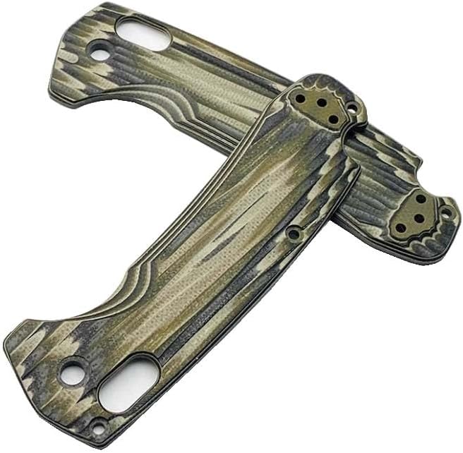 2-Piece Pair Custom G10 Scales Fits for North Fork 15031 Handle Patch Blank DIY Replacement