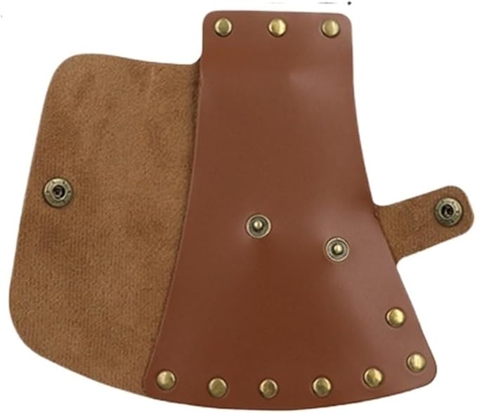 PU Leather Axe Sheath Multi-Size Axe Protective Cover Camping Accessory Essentials for Lumberjacks Working Outdoors for Outdoor Camping Blade Protection