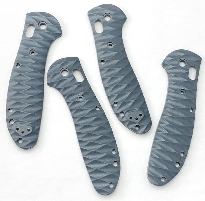 1 Pair G10 Scales with 3 Sets Screws Fit for Griptilian 551 CNC Handle Patch Replacement