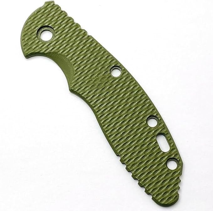 1 Piece Scales Handle Fits for Rick Hinderer XM18 3.5 Custom G10 Handle Patch Replacement