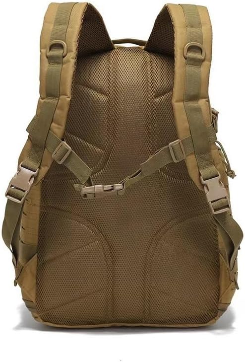Tactical Backpack Military Molle Hiking 36-55L Outdoor camouflage bag waterproof tactical army green