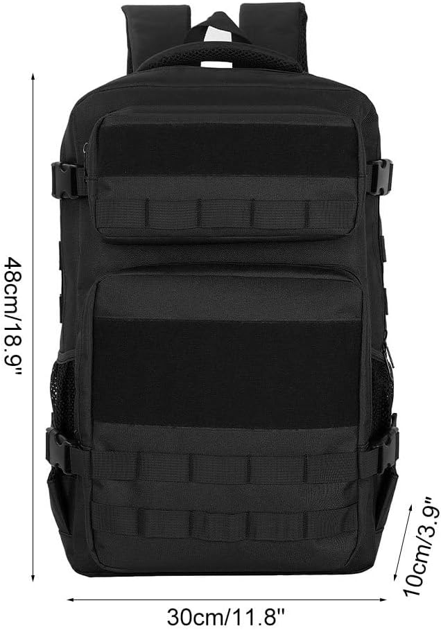 MiOYOOW Outdoor Tactical Backpack Wear Resistant Hiking Backpack Large Capacity Training Bag for Hunting Sports Fishing Travel Camping