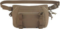 Tactical Pouch With Hook-and-Loop Panel Nylon Multipurpose Utility Bag With Elastic Straps For Team Activities Airsoft Cosplay