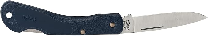 Case XX WR POCKET KNIFE BLUE HANDLED MINI-BLACKHORN ITEM 2392 LENGTH CLOSED 3 1/8 INCH (LT1059L SS)