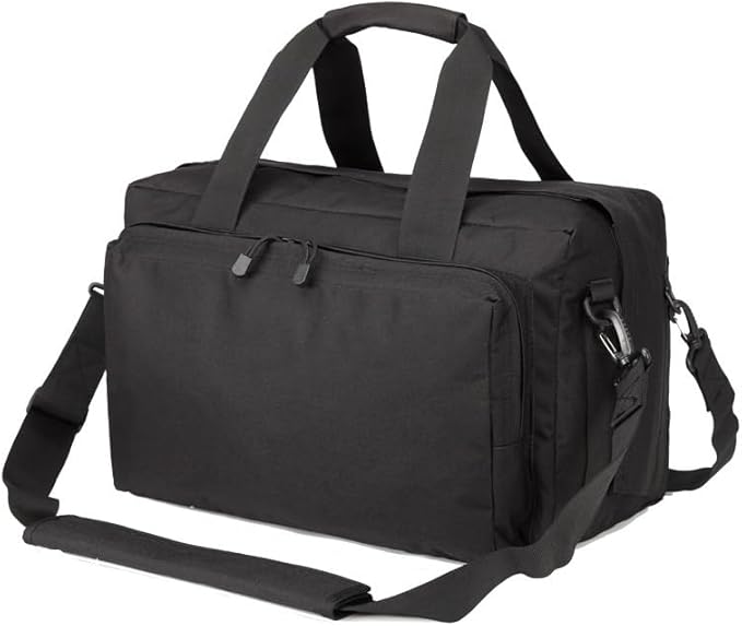Camouflage Tactical Versipack Hiking Outdoor Sports Carry Sling Bag Shoulder Gear Pack Range Bag - Black