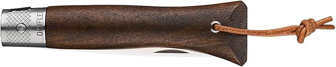 OPINEL NEO6 Folding Non-Locking Pocket Knife OPIFLEX Intuitive Design EDC Folder Wood Handles 2.75 in. Blade (Walnut)