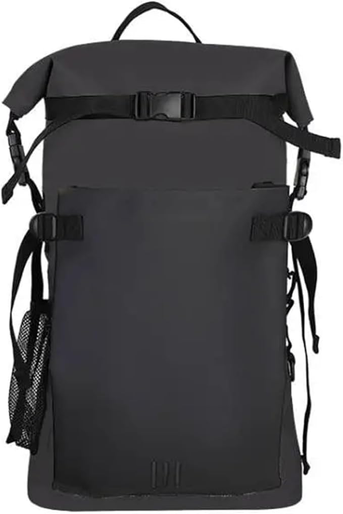 30L Waterproof Dry Bag Backpack For Camping Drifting Hiking Swimming Rafting Kayaking River Trekking Outdoor Floating Bags(Black)