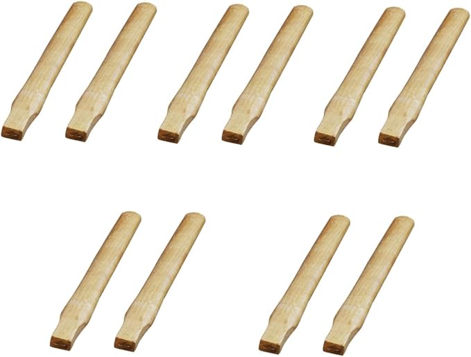 Toddmomy 10pcs Outdoor Axe Handle Replacement Square Wood Axe Handle Durability