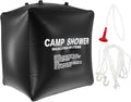 Solar Heating Bag Pouch Mesh Camping Shower Bag Solar Powered Shower for Outdoor Travel