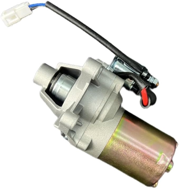 Engine Starter Motor with Solenoid &amp Bolts for Predator 5000-Watt Dual-Fuel Inverter Generator (Compatible with SKU 71367 70143)