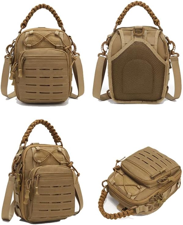 Outdoor Sports Hiking Sling Bag Shoulder Pack Camouflage Tactical Molle Chest Bag