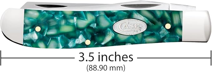 Case Cutlery CA71381: Mini Trapper Sparxx Green