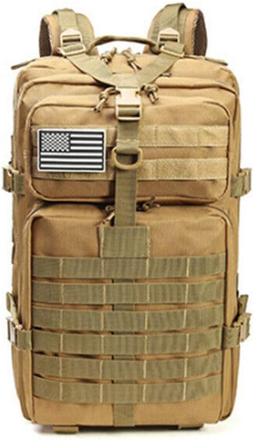 Molle Assault Pack 45L Tactical Backpack 3 Day Pack Bag Survival Rucksack
