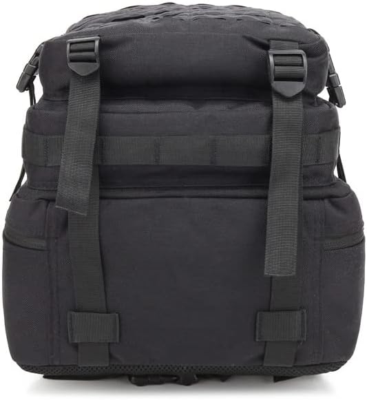 Outdoor Sports Pack Hiking Bag Tactical Rucksack Camo Knapsack Combat Camouflage Tactical 47L Molle Backpack - Purple