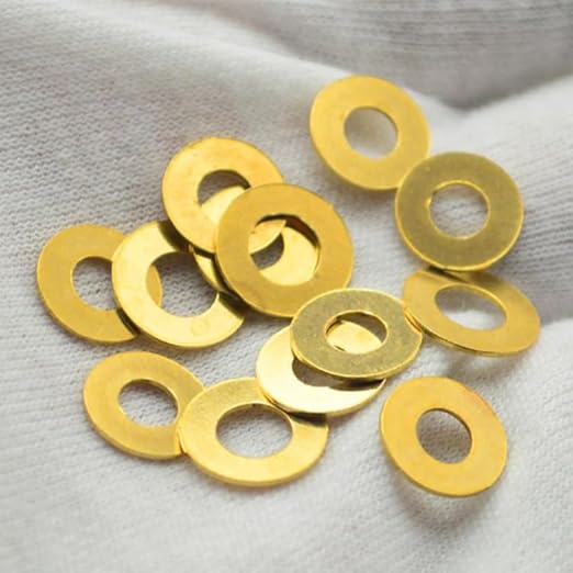 3 Pair Custom CNC Brass Gasket Washers are Suitable for C10 C11 Delica 4 Delica Endura Endura 4