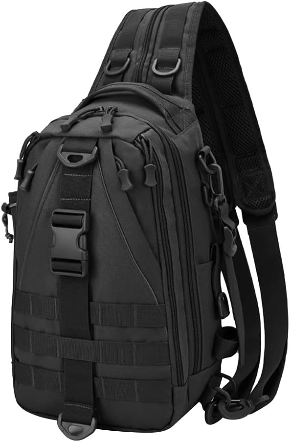 ACEXIER Tactical Chest Bag Camping Multi-Color Shoulder Sling Bag Fishing Hiking Backpack Outdoor Rucksack