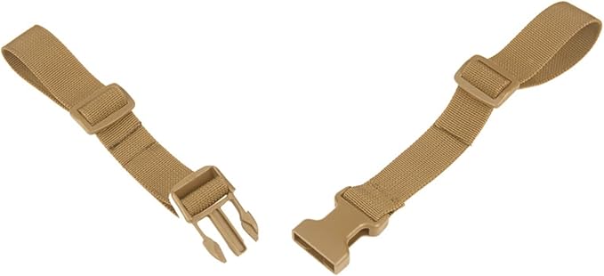 Backpack Chest StrapAdjustable BackpackBackpack Chest Bag Strap Adjustable Shoulder Strap(Mud Color)