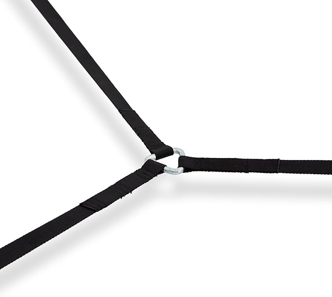 Hangout Pod Heavy Duty Freestanding Tripod Stand - for Hangout Pod Family Hammock Bed/Hanging Chair/Porch Swing. White.