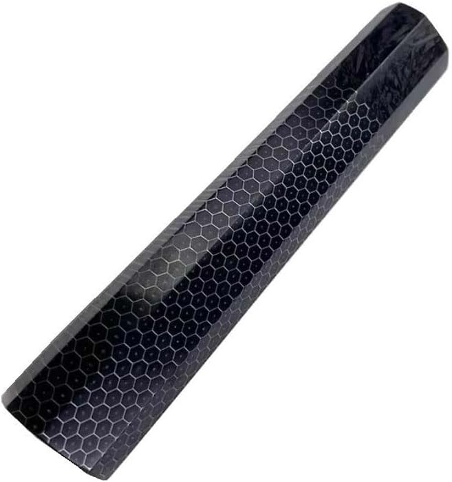 1PC Japanese Octagonal Honeycomb Knife Handle Blank DIY Replacement Fit for Home and Outdoor