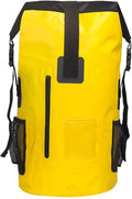 Waterproof Dry Bags Lightweight Floating Back Pack Drybag Outdoors Waterproof Dry Bag for Kayaking Boating Scuba Diving (Color : Yellow)