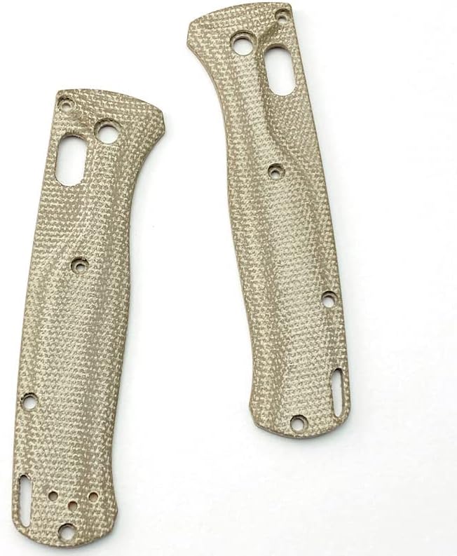 1 Pair Micarta Scales Handle Fits for Bugout 535 DIY Replacement