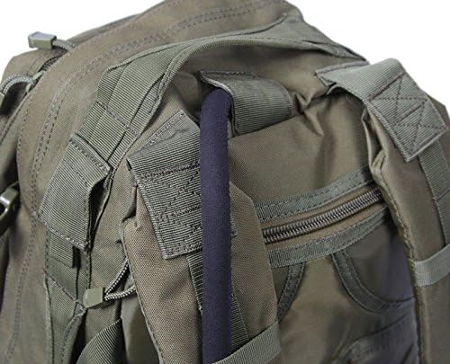 LA Police Gear LAPG Operator Tactical Backpack Adjustable Outdoor Operation Backpack with MOLLE System Hiking Knapsack - OD Green