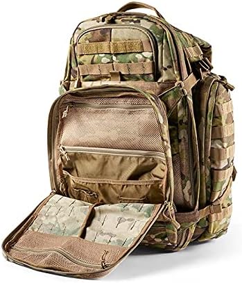 5.11 Tactical Backpack RUSH 72 2.0 Military Survival Molle Back Pack with Laptop Compartment Large 55L Multicam Style 56566ABR