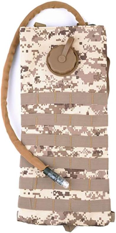 Outdoor Sports Hiking Bag Tactical Assault Combat Camouflage Tactical Molle Water Pack 2.5/3L Hydration Pack