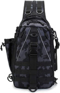 Hiking Backpack Hiking Backpack Camouflage Military Tactical Chest Bag Fishing Shoulder Climbing Camping Backpack