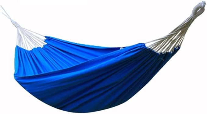 Portable Hammock Portable Hammock Travel Camping Hammocks Single Swing Bed Ideal Parents Gift for Outdoor Beach Garden Backyard for Backpacking Beach (Color : Blue)