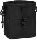 Tactical Slingshot Balls Pouch Molle Drawstring Small Dump Pouch Military Storage Case Utility Waterproof Belt Fanny Gadget Gear Pack Tool Pocket