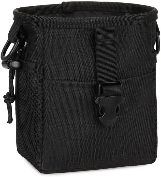 Tactical Slingshot Balls Pouch Molle Drawstring Small Dump Pouch Military Storage Case Utility Waterproof Belt Fanny Gadget Gear Pack Tool Pocket