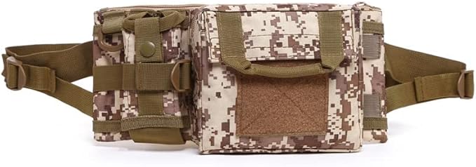 Outdoor Tactical Bag Assault Combat Waistpack Camouflage Tactical Molle Waist Pack
