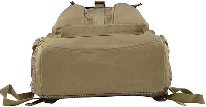 Outdoor Sports Pack Hiking Bag Tactical Rucksack Camo Knapsack Combat Camouflage Tactical 25L Backpack - Tan