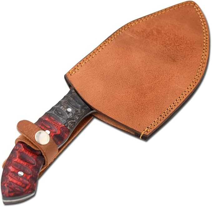 Handmade 1075 High Carbon Steel Blade Axe Hatchet Chopping Cleaver