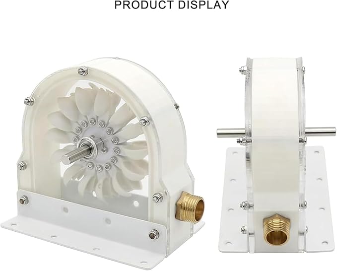 High Efficiency Pelton Turbine Impact Hydraulic Runner Bucket Wheel Multi-Purpose Diy Hydraulic Generator Multifunction High Efficiency Pelton Water Turbine Impact Water Wheel Bucket Wheel