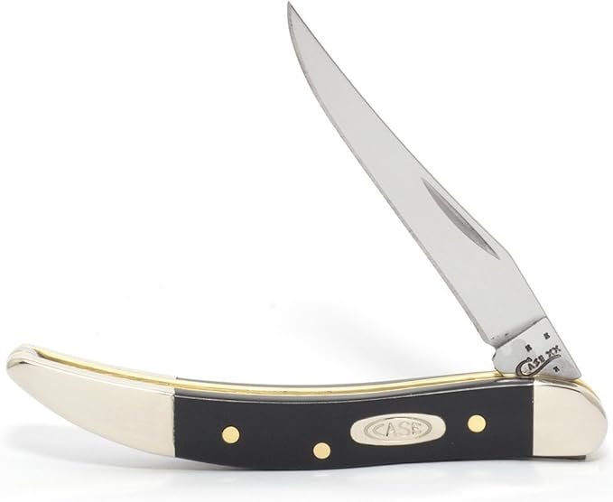 Case WR XX Pocket Knife Syntheic Handle with Stainless Steel Blades Small Texas Toothpick 3 Inches Closed