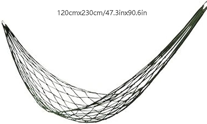 Portable Hammock Portable Hammock Outdoor Sport Hammocks Net Mesh Nylon Swing Seat Travel for Beach Garden Backyard for Backpacking Beach